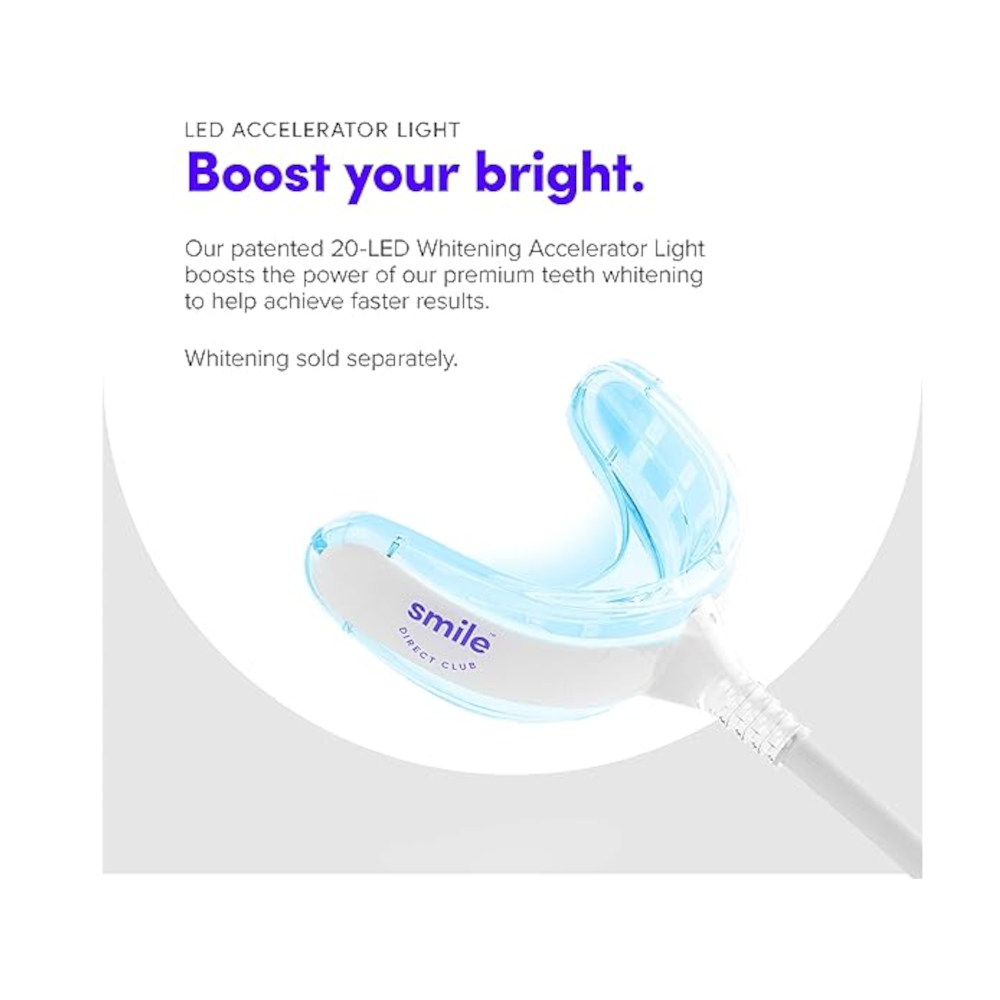 Smile Direct Club teeth WHITENING PEN & LIGHT Whitening THAT WORKS!!!