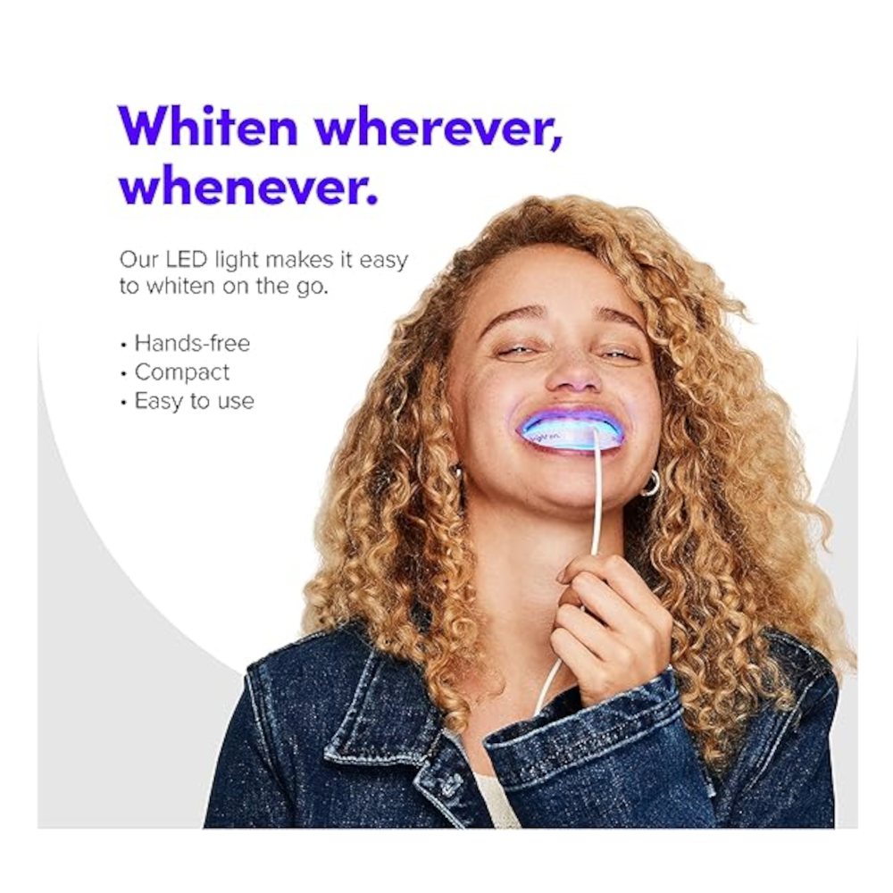 Smile Direct Club teeth WHITENING PEN & LIGHT Whitening THAT WORKS!!!